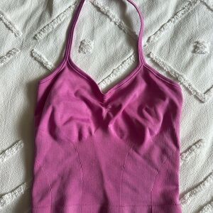 Pink Halter Top